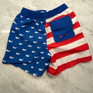 Boys size 7 Vineyard Vines swim trunks